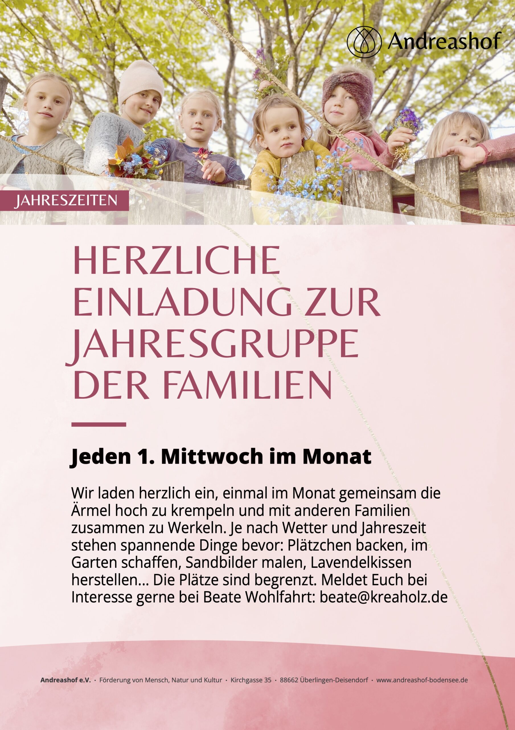 Einladung Jahresgruppe